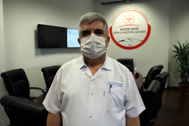 Sağlık Bakanlığı Koronavirüs Bilim Kurulu üyesi ve Kayseri Şehir Hastanesi Başhekimi Prof. Dr. İlhami Çelik | Fotoğraf: DHA