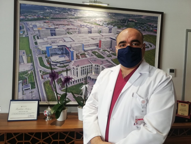 Ankara Şehir Hastanesi Koordinatör Başhekim Dr. Aziz Ahmet Surel - DHA