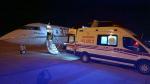 Ambulans uçak 2 günlük down sendromlu bebek için havalandı