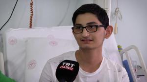 15 yaşındaki Muhammet Mustafa Er kalp nakliyle hayata tutundu