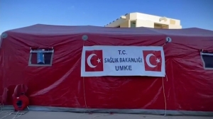 UMKE ekipleri Derne'de yaraları sarıyor