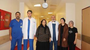 Karnından çıkarılan 15,8 kiloluk tümörle hayatı değişti