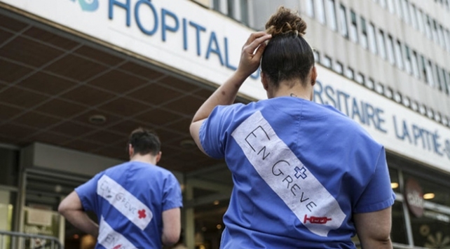 Fransa’da sağlık çalışanları grevde
