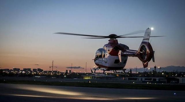 Helikopter ambulanslar 32 bine yakın hasta taşıdı
