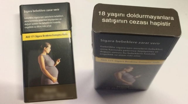 Sigara paketlerinde yeni dönem