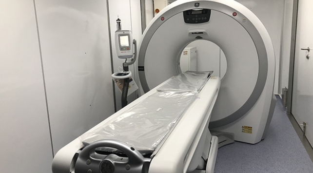 Cerrahpaşa'da sahra tipi bilgisayarlı tomografi ünitesi açıldı