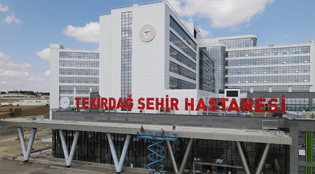 Tekirdağ Şehir Hastanesi açılış için gün sayıyor