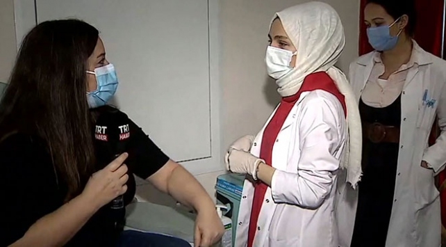 TRT Haber muhabirinin aşı deneyimi