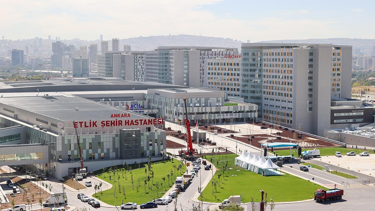 Ankara Etlik Şehir Hastanesi hastalara hizmet vermeye başladı