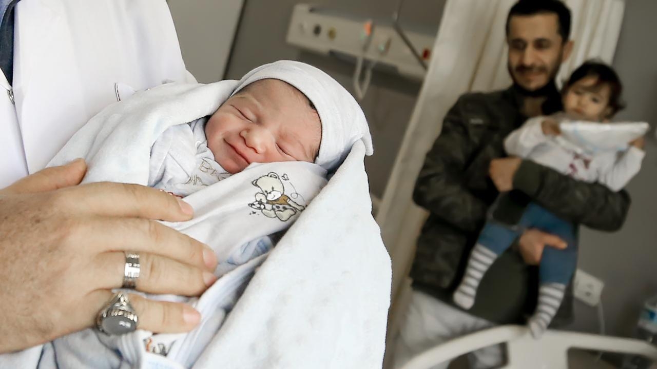 Hatay Eğitim ve Araştırma Hastanesinde ilk doğum gerçekleşti