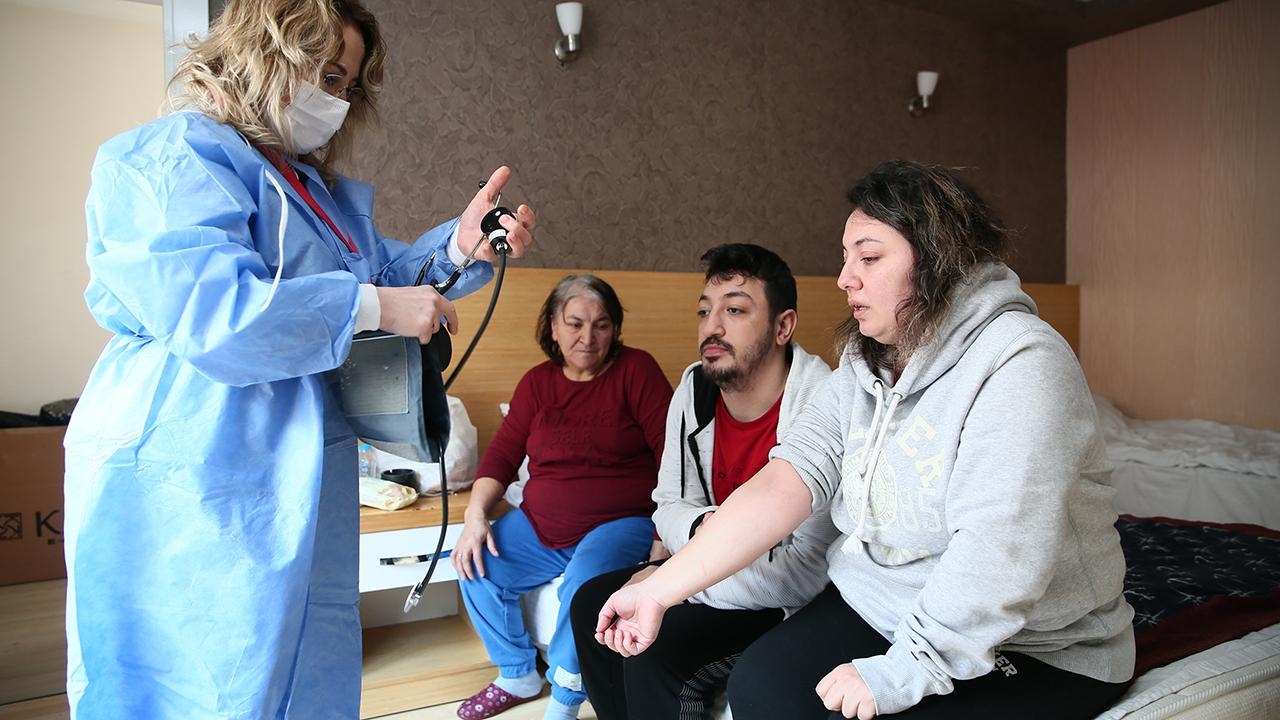Depremzedeler için